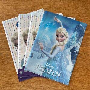 アナと雪の女王 ディズニー クリアファイル4枚セット