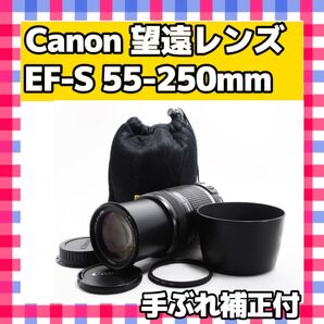 美品 キャノン Canon EF-S 55-250mm 4-5.6 IS Ⅱ 望遠レンズ