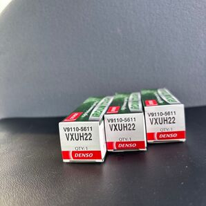 DENSO イリジウムパワープラグ VXUH22 3個セット 新品