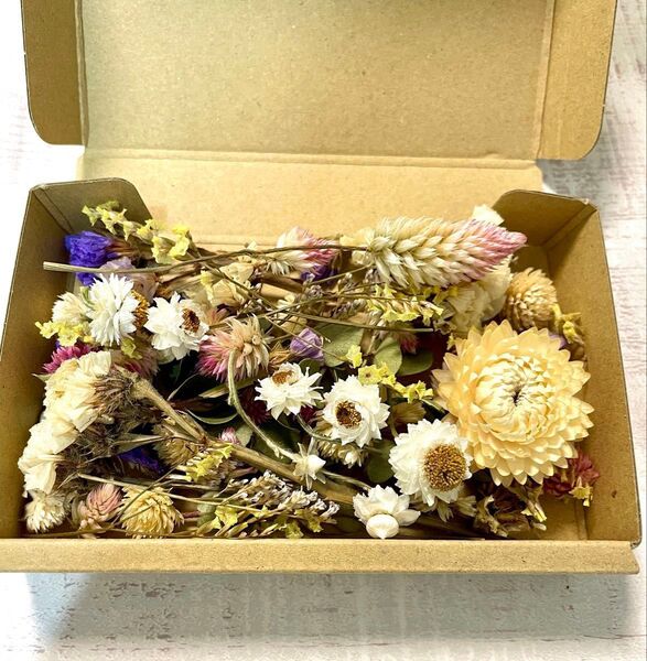 ドライフラワー 詰め合わせセット ハーバリウム花材 リース花材 ハンドメイド花材 花材セット