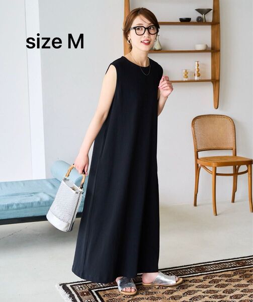 フリークスストア 限定展開 ノースリーブ Aライン シルエット ワンピース