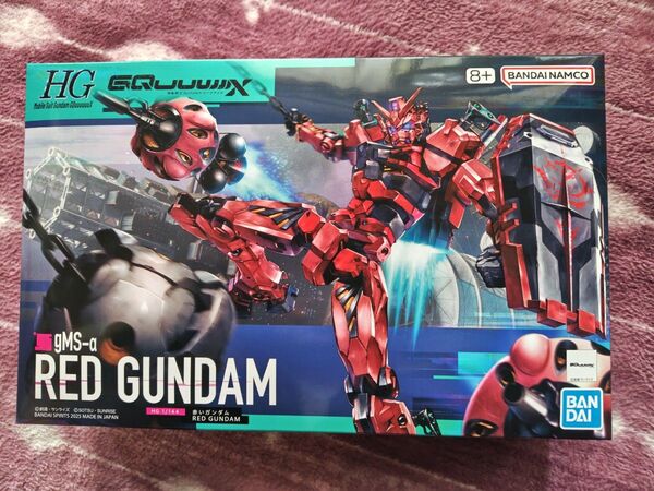 HG 赤いガンダム 機動戦士Gundam GQuuuuuuX
