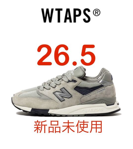 新品 U998WT 26.5㎝ US8.5 ニューバランス × WTAPS newbalance