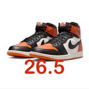 Jordan 1 Retro High Shattered Backboard ナイキ ジョーダン1 26.5 2025