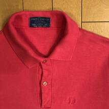 FRED PERRY フレッドペリー　半袖ポロシャツ　サイズ40 ピンク　イングランド製_画像2