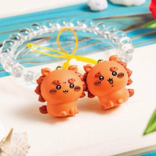 新品未開封 ちいかわ あうんシーサー 根付けストラップ 沖縄 キーホルダー シーサー クーポンで500円オフ