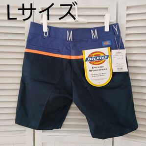 Dickies×TOMMY ワークパンツ ネイビー新品タグ付き Lサイズ ショートパンツ ハーフパンツ Dickies 紺