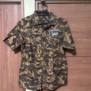 Subciety 半袖シャツ 迷彩柄