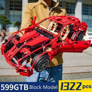 最安値[新作] LEGO互換 テクニック フェラーリ 599GTB フィオラノタイプ 1322ピース