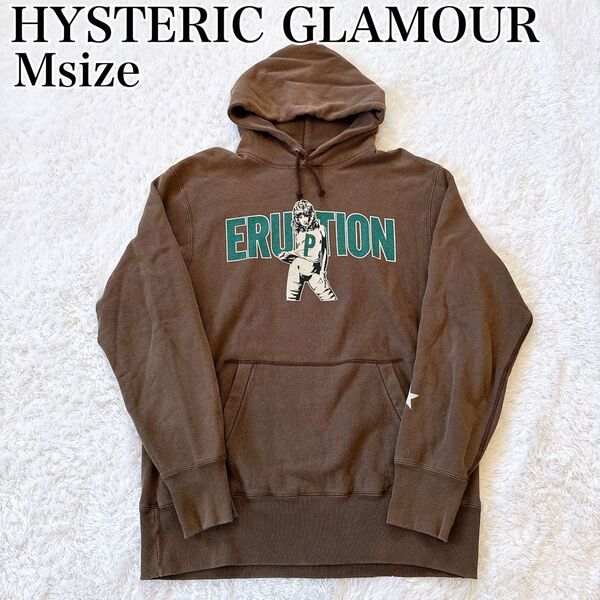 HYSTERIC GLAMOUR ヒステリックグラマー パーカー フーディー ヒスガール ブラウン