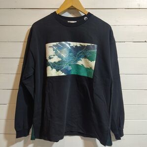 ジョジョの奇妙な冒険 ダイヤモンドは砕けない × tk. TAKEO KIKUCHI コラボプリント Tシャツ ロンT 長袖 M
