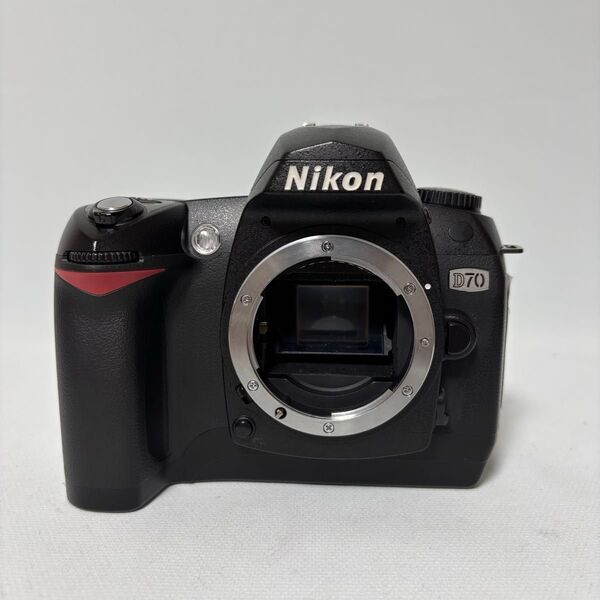 価格改訂!25-052【動作・美品、一部訳有り】ニコン Nikon D70 デジタル一眼カメラ本体のみ