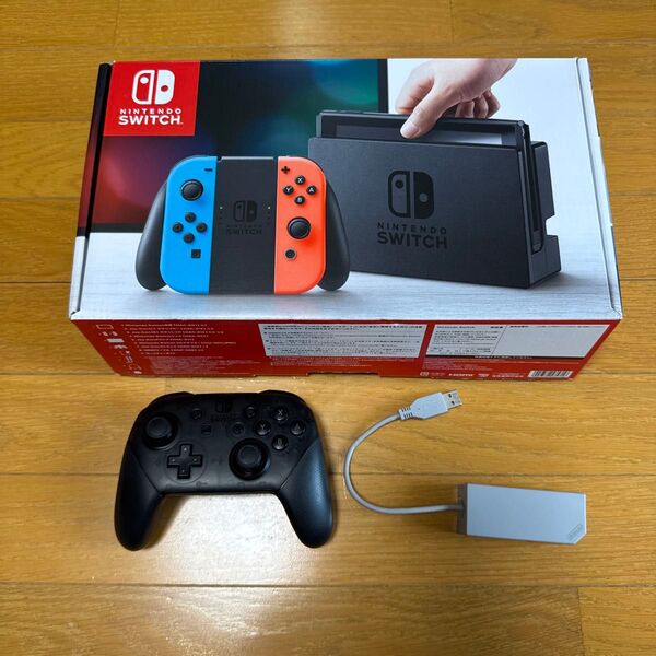 任天堂 Switch 本体付属品全てあり プロコン他付き