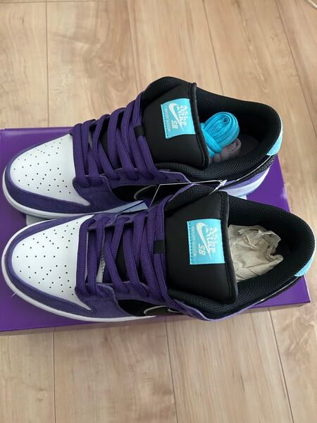 Nike SB Dunk Low Pro "Black and Court Purple"
