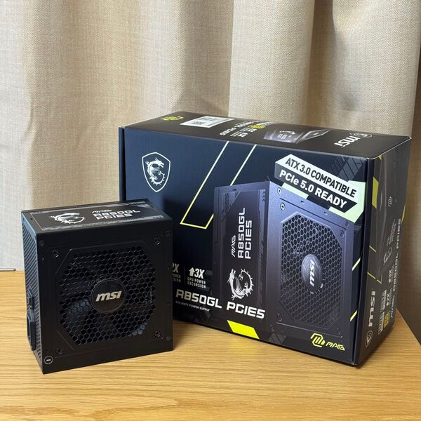 MSI 850W自作PC電源ユニットMAG A850GL PCIE5