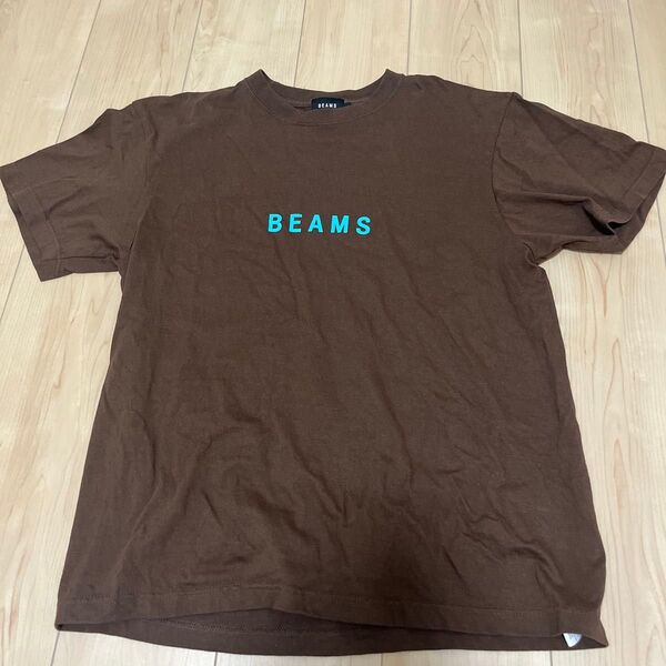 BEAMS ブラウン Tシャツ