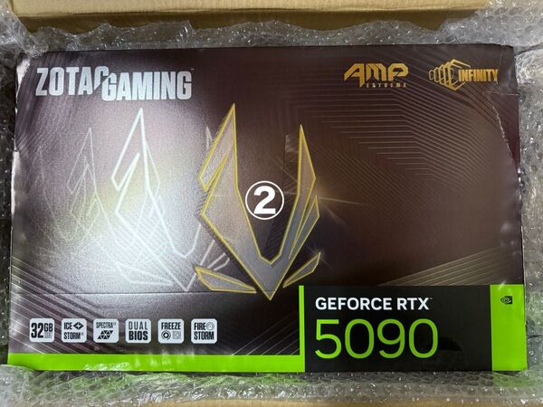 ②ZOTAC GAMING GeForce RTX 5090 AMP Extreme INFINITY グラフィックスカード