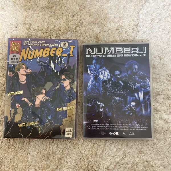 【2枚/初回盤のみ14500円】Number_i LIVE TOUR 2024 No.Ⅰ 初回限定盤・通常盤<Blu-ray>