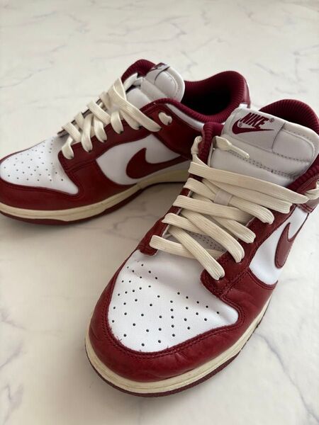 NIKE DUNK LOW PRO SB 25cm バーガンディ