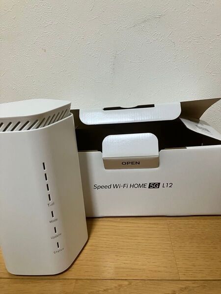 Speed Wi-Fi HOME 5G L12 ホームルーター 箱オマケ