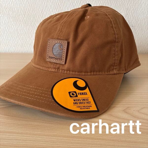 carhartt カーハート メンズ レディース ODESSA CAP 帽子 キャップ ブラウン 新品未使用 タグ付き