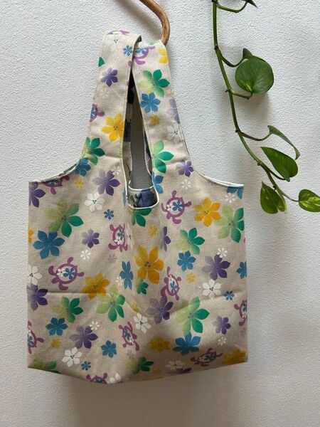 ハワイアンホヌエコバッグハンドメイド