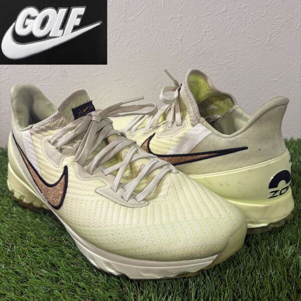【NIKE GOLF】エアズームインフィニティツアー コルク 全英ゴルフシューズ ナイキゴルフ 27.5㎝