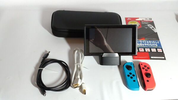 Nintendo Switch ニンテンドースイッチ HAC-001 任天堂 ネオンブルー