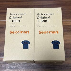 セイコーマート オリジナルTシャツ ネイビー Lサイズ 2枚
