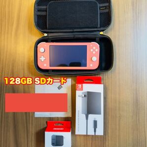 【超お得!先着1名様】Nintendo Switch lite本体 豪華純正品アクセサリーセット