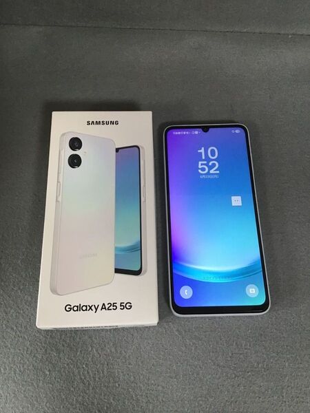 新品同様SAMSUNG Galaxy A25 5G ライトブルー SIMフリー