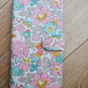 リバティハンドメイドスマホケース手帳型AndroidiPhone全機種オーダー受付 お母さん かわいい ハードケース カラフル