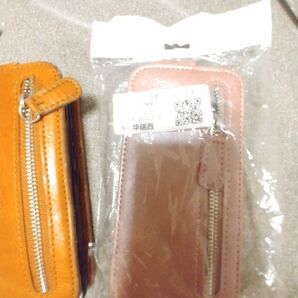 楽天ハンド/5G縦開きレザーケースメタリックピンク フリップスタンド式