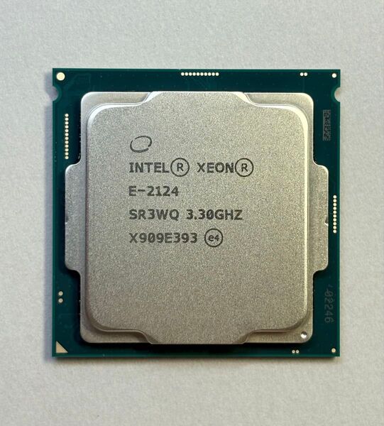 ★動作確認済み★Intel CoffeeLake Xeon E-2124★C242/C246チップ用★
