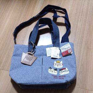 ねこまるけ トートバッグ ショルダーバッグ クスグルジャパン 猫 ネコ ねこ