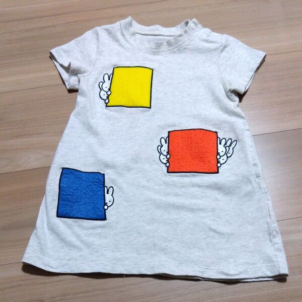 チュニックワンピース miffy 90サイズ グラニフ graniph 女の子 子供服 ミッフィー