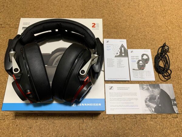 【冷感イヤーパッド・ケーブル新品】送料無料 Sennheiser GSP 600 Professional ゲーミングヘッドホン