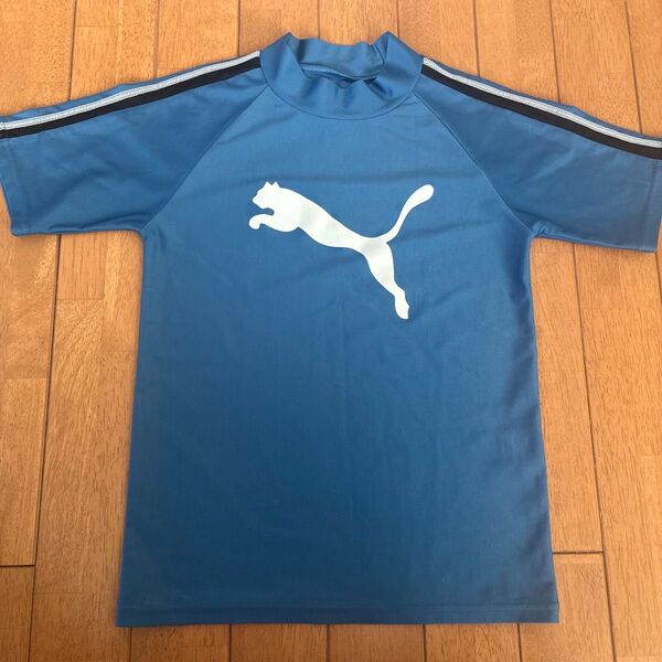 PUMA ラッシュガード 青 140 プーマ 水着