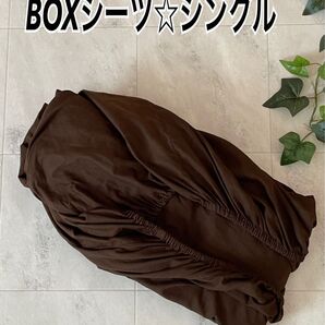 BOXシーツ/シングル/綿100%