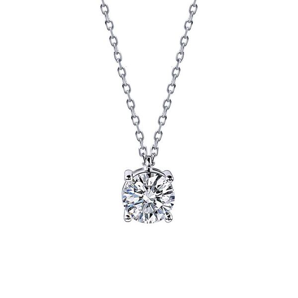 ネックレス ラボグロウンダイヤモンド1.5ct K18金 K18WG K18YG アクセサリー プレゼント N017