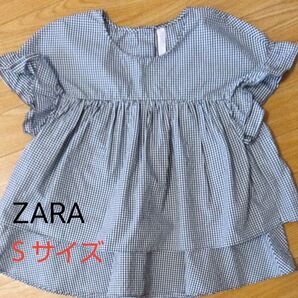 ZARA フリルトップス Sサイズ 小さいサイズ