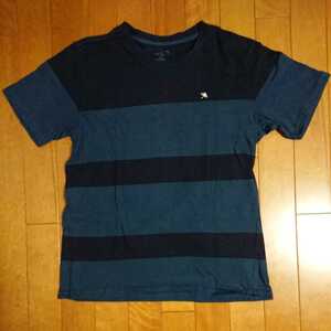 Arnold Palmerアーノルドパーマー半袖Tシャツ(黒×深緑)size３