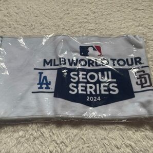 MLB WORLD TOUR SEOUL SERIES 2024 タオル 白 未使用