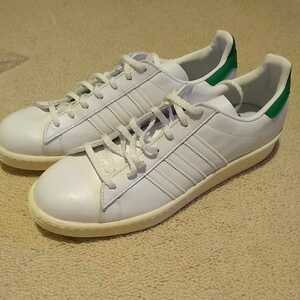  new goods * ADIDAS CAMPUS CP 80s NIGO Adidas campus nigo-HUMAN MADE white leather WHITE LEATHER white green US10