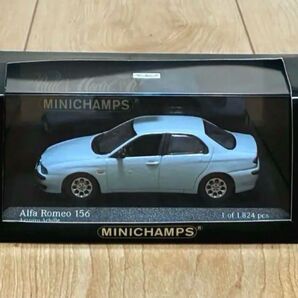 【レア品】 アルファロメオ Alfa Romeo 156 限定 1/43 水色