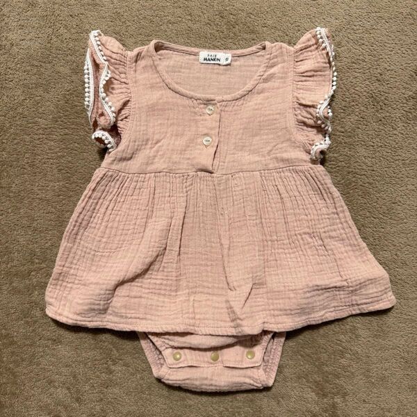 ペアマノン ベビー服 ロンパース カバーオール 80