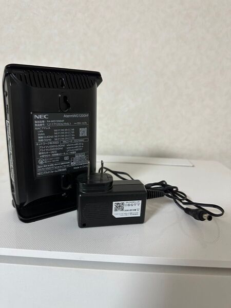 NEC Aterm WG1200HP 無線LANルーター