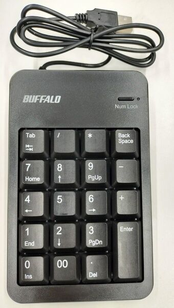 BSTK100BKZ (ブラック) BUFFALO USBテンキー