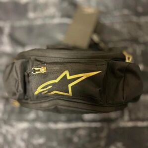 alpinestars ウエストバッグ ヒップバッグ バイク 金 z900rs