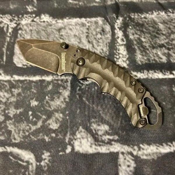 新品 Kershaw 多機能フォールディングナイフ タクティカル 黒 ブラック 折りたたみナイフ キャンプ アウトドア